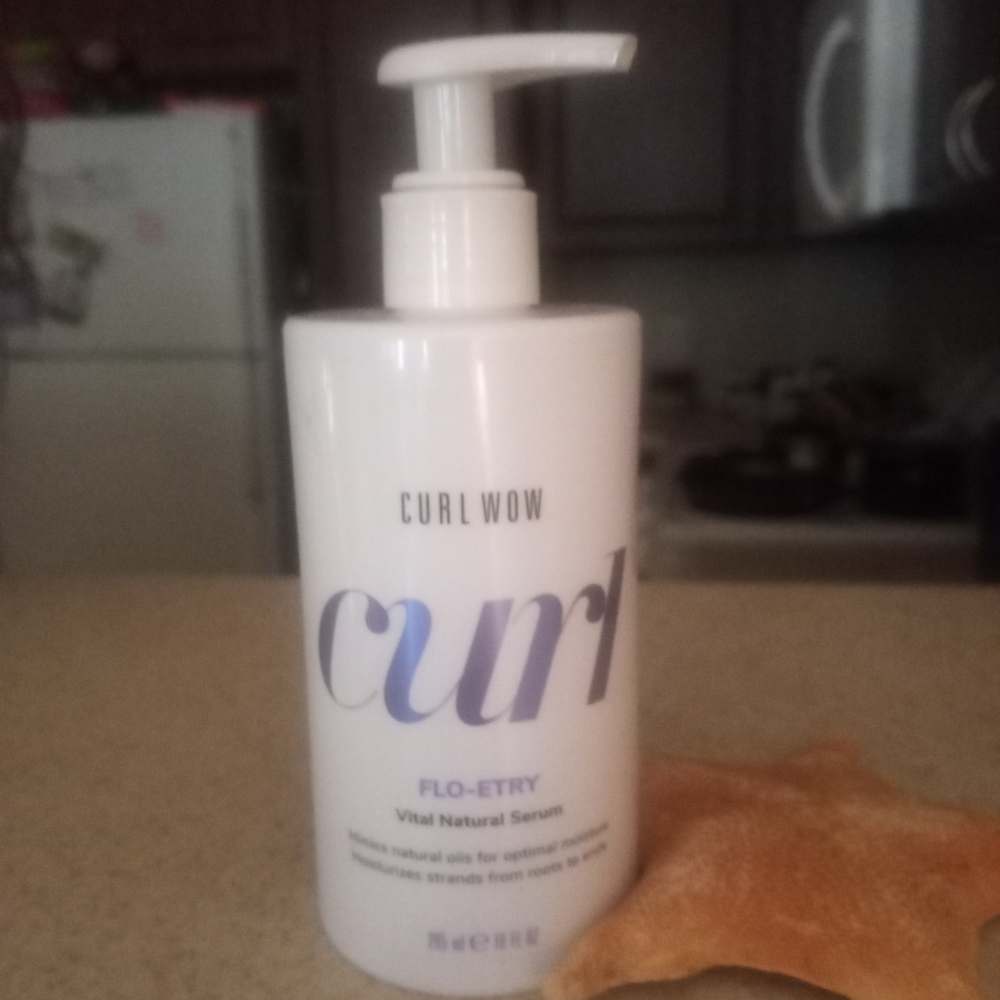 Curl Wow Curl Flo-etry Vital Natural Serum New 10 Oz.